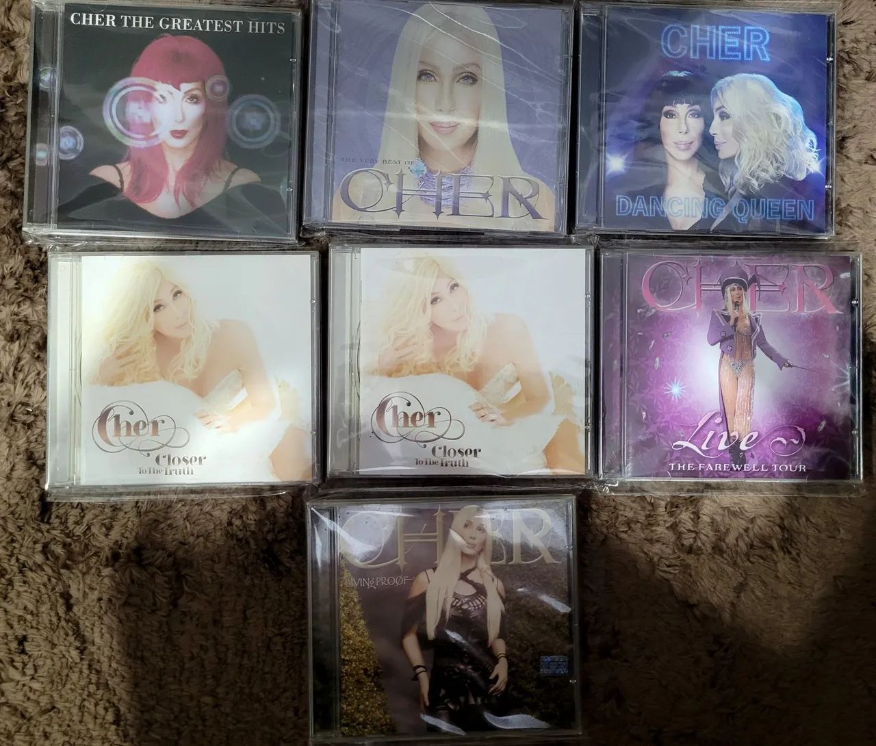 Kit CDs da Cher 