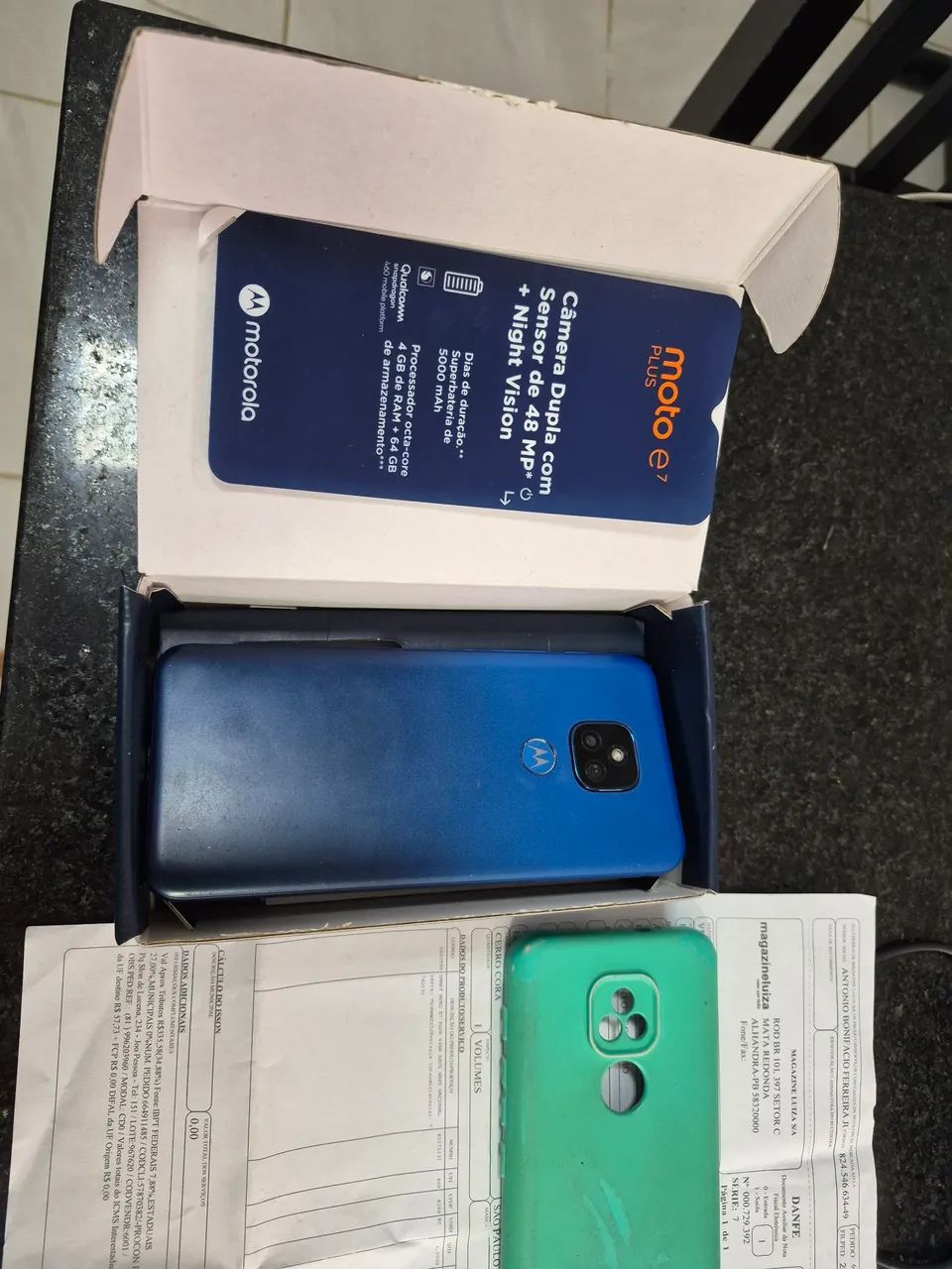 Celular usado Moto e7 PLUS - Foto 2