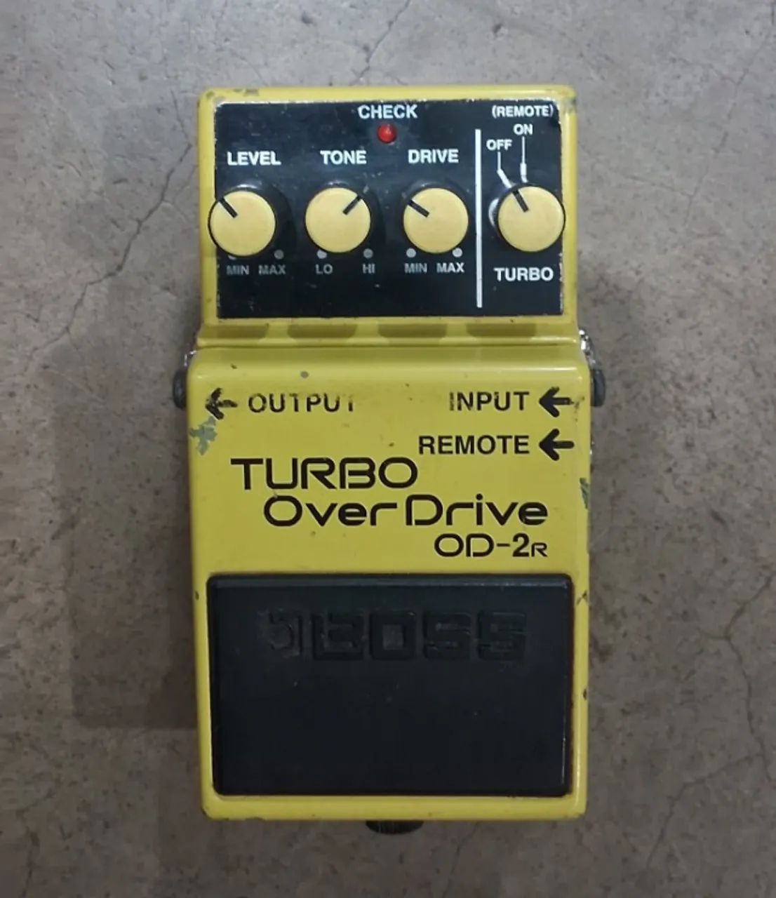 Pedal Boss Od-2r Turbo Overdrive - Clássico Anos 90 C/remote
