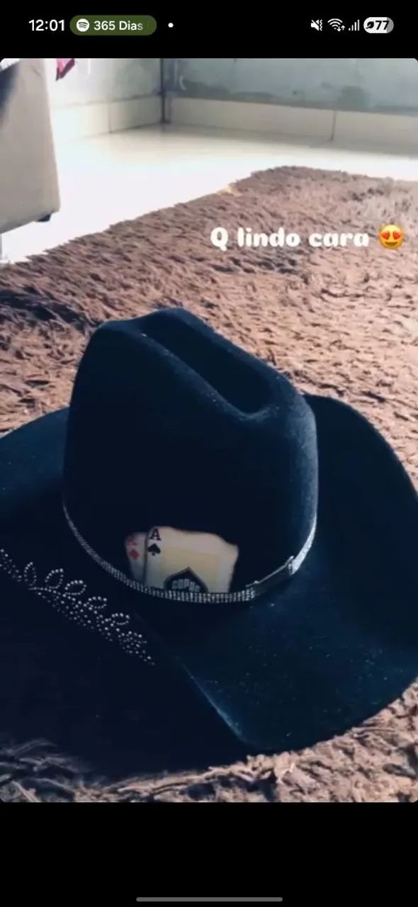 Vendo chapéu cawtry usado apenas uma vez tamanho M
