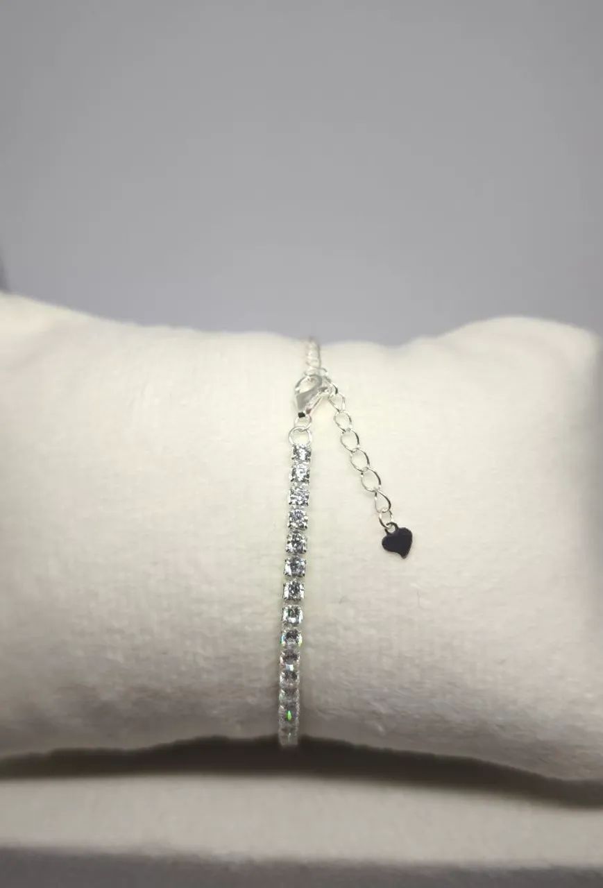 Pulseira de prata 925 - Foto 3