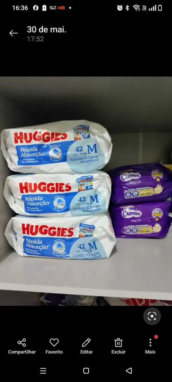 Produtos para bebê 