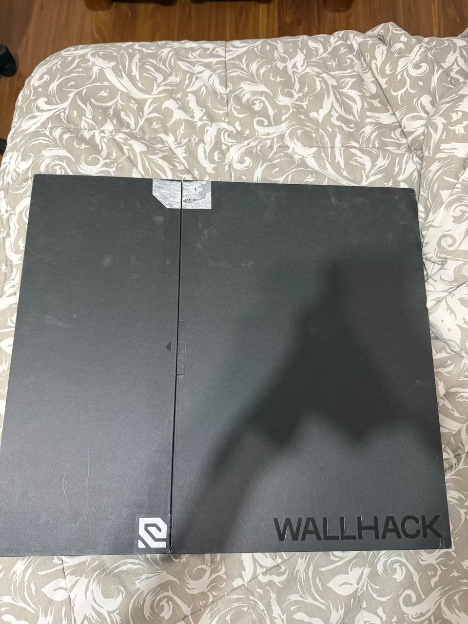 mousepad de vidro wallhack sp-004 black - Foto 2