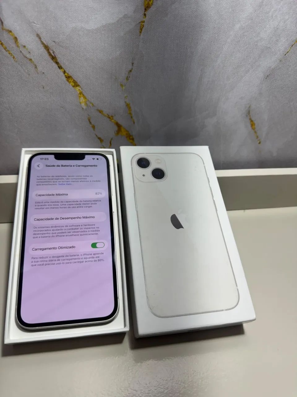 iPhone 14 branco  - Foto 5
