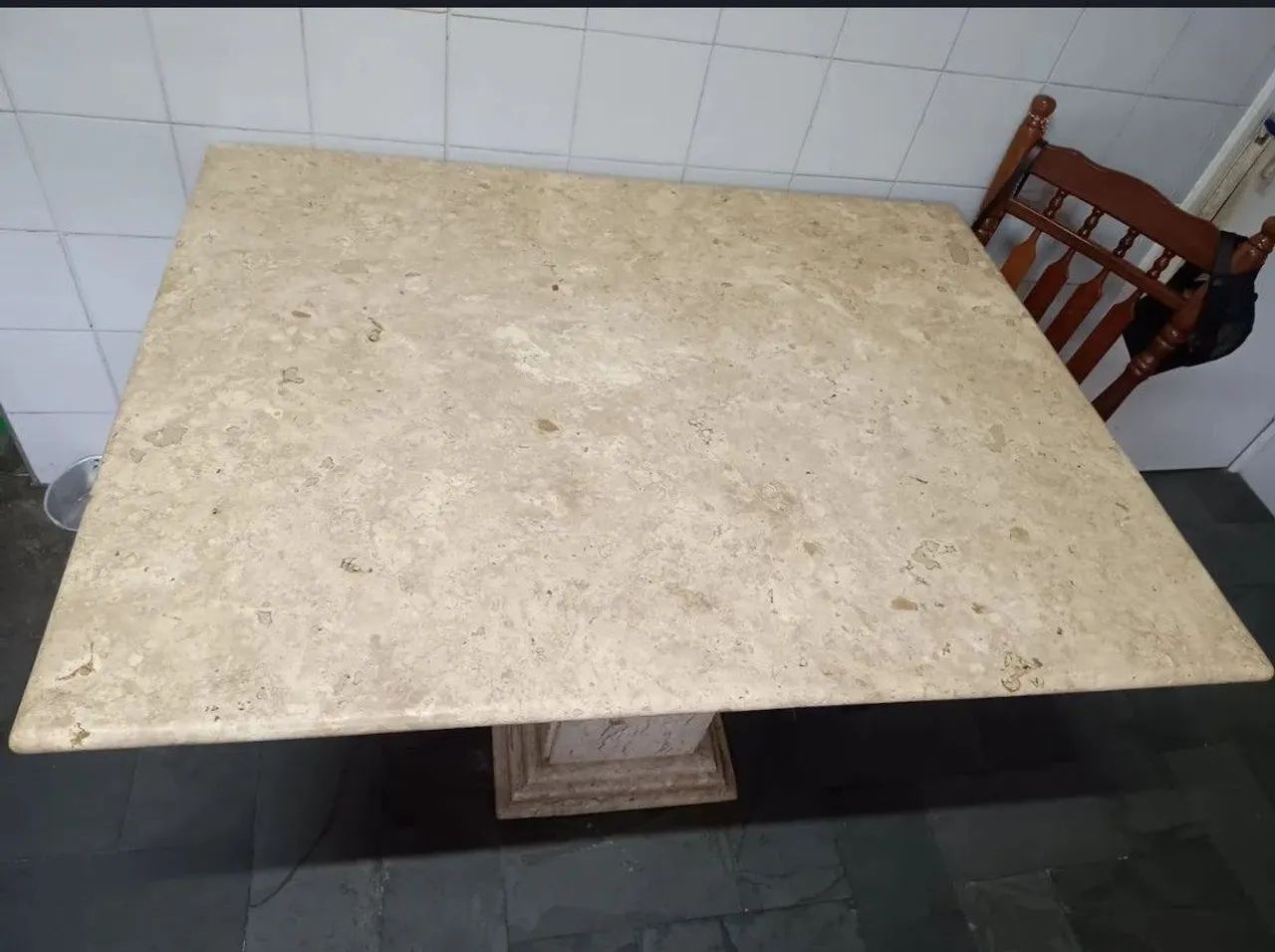Mesa em mármore travertino  - Foto 2
