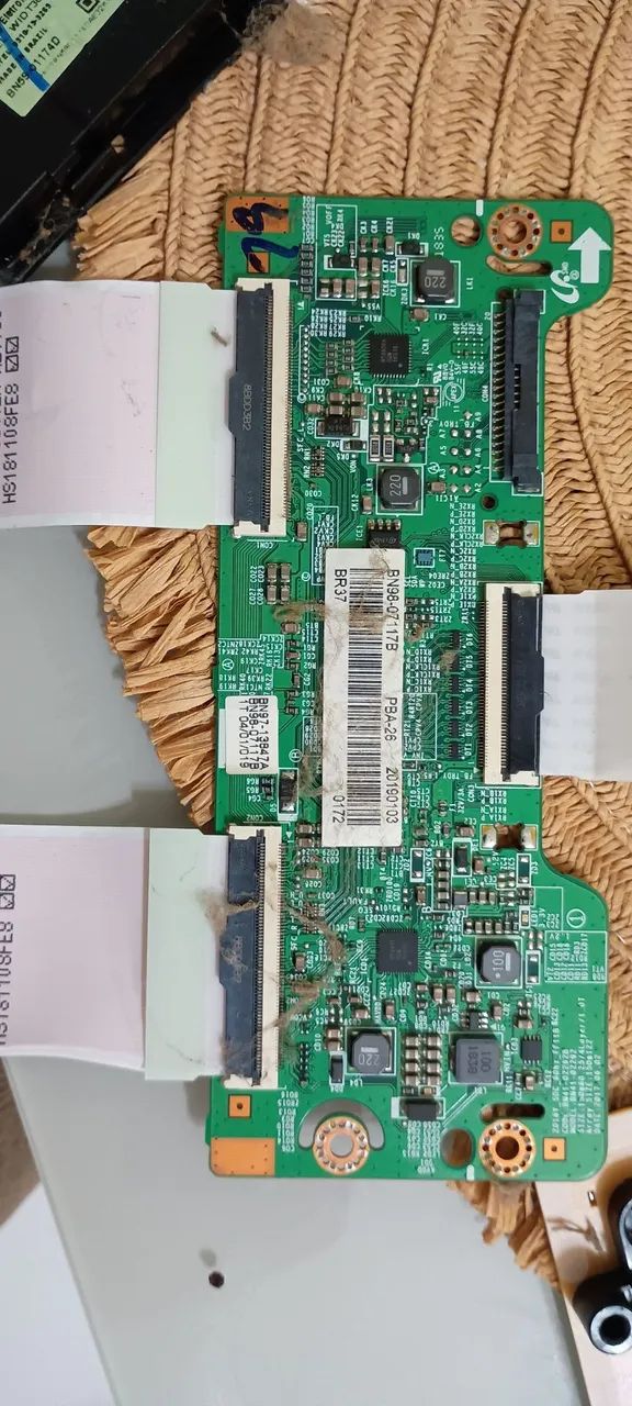 Componentes placas e barras led para Tv Samsung 
