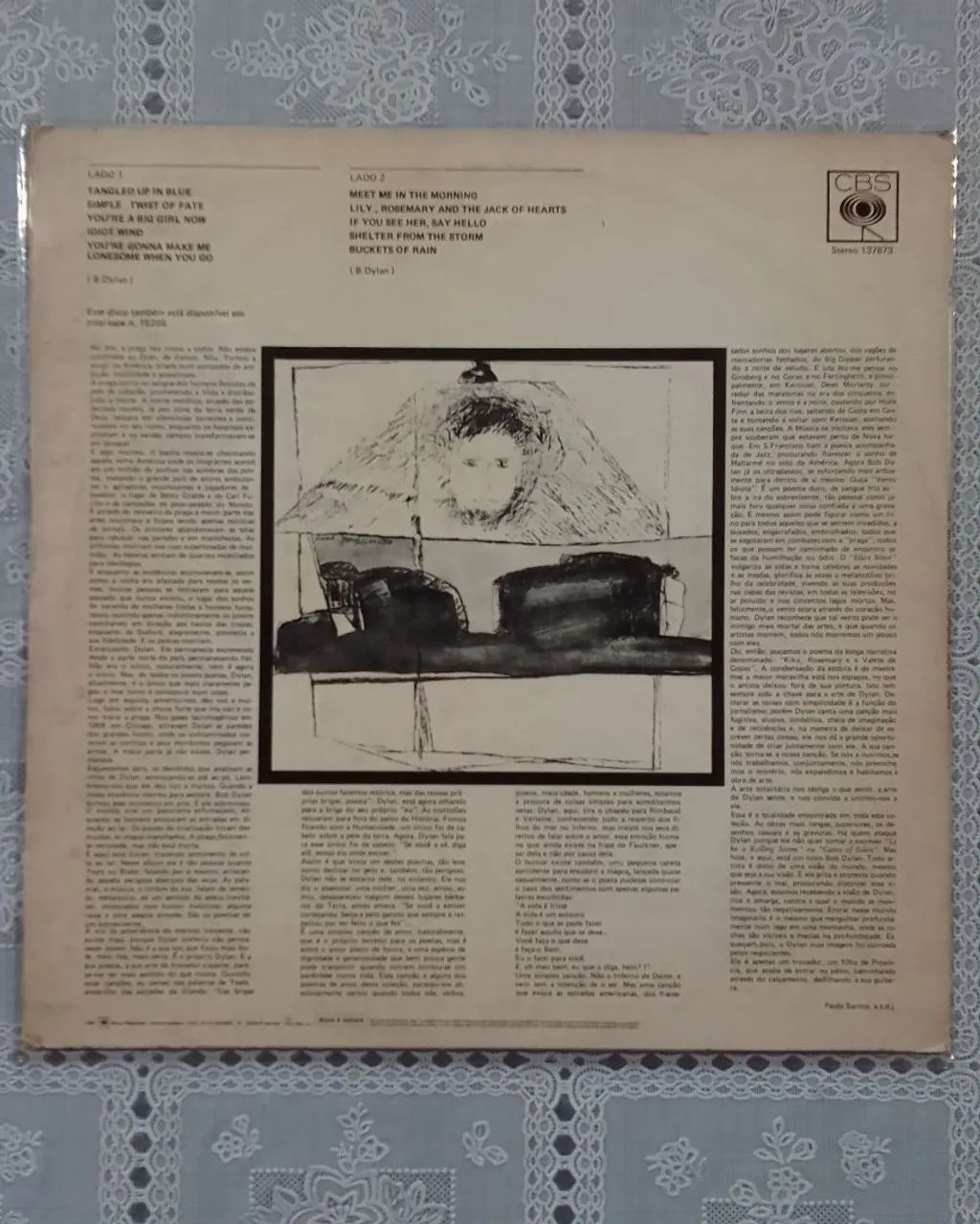 LP Blood on the tracks (1975) - Bob Dylan  - Foto 2