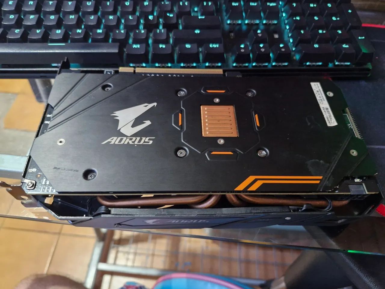 Placa de Vídeo AMD Aorus Gigabyte  - Foto 2