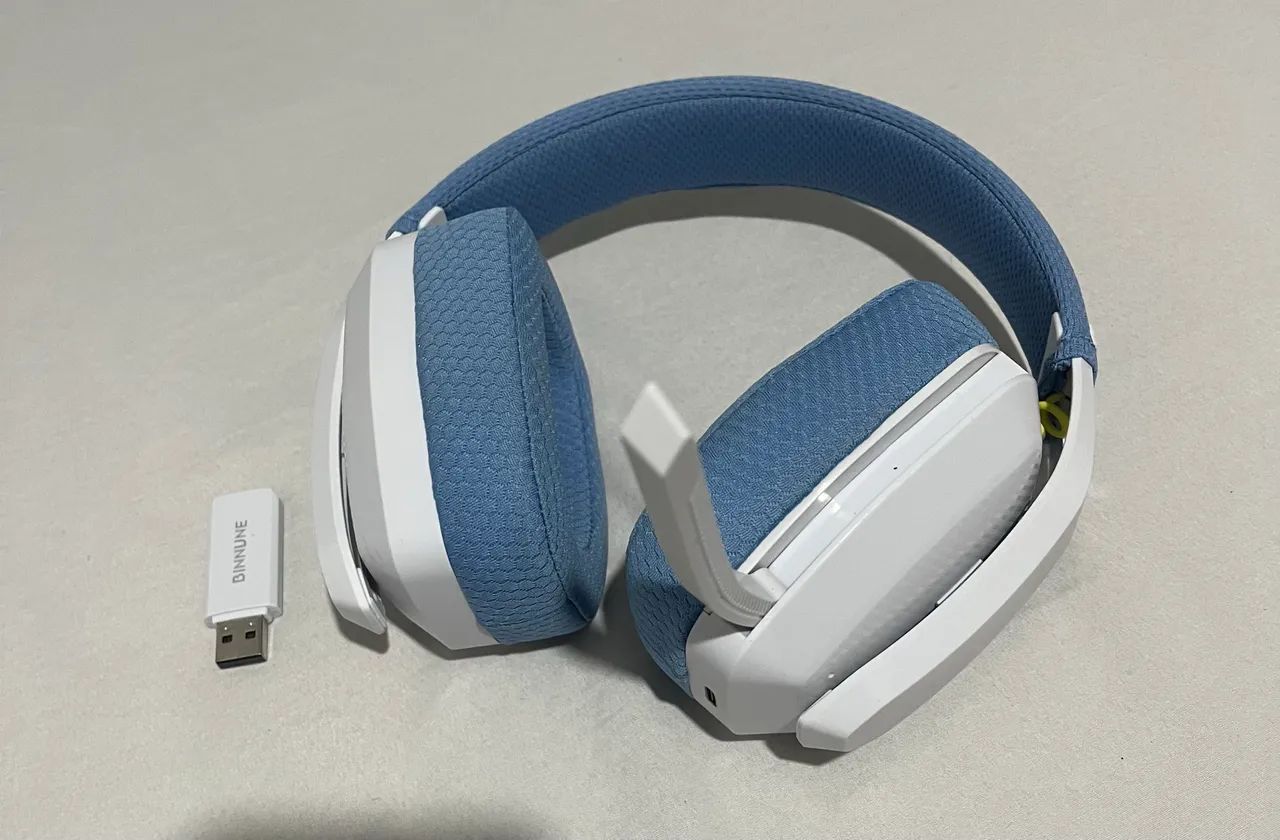 Fone headset sem fio
