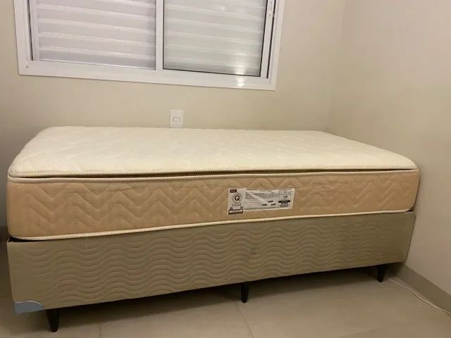 Colchão Solteiro Americanflex Molas Ensacadas + Base/Box