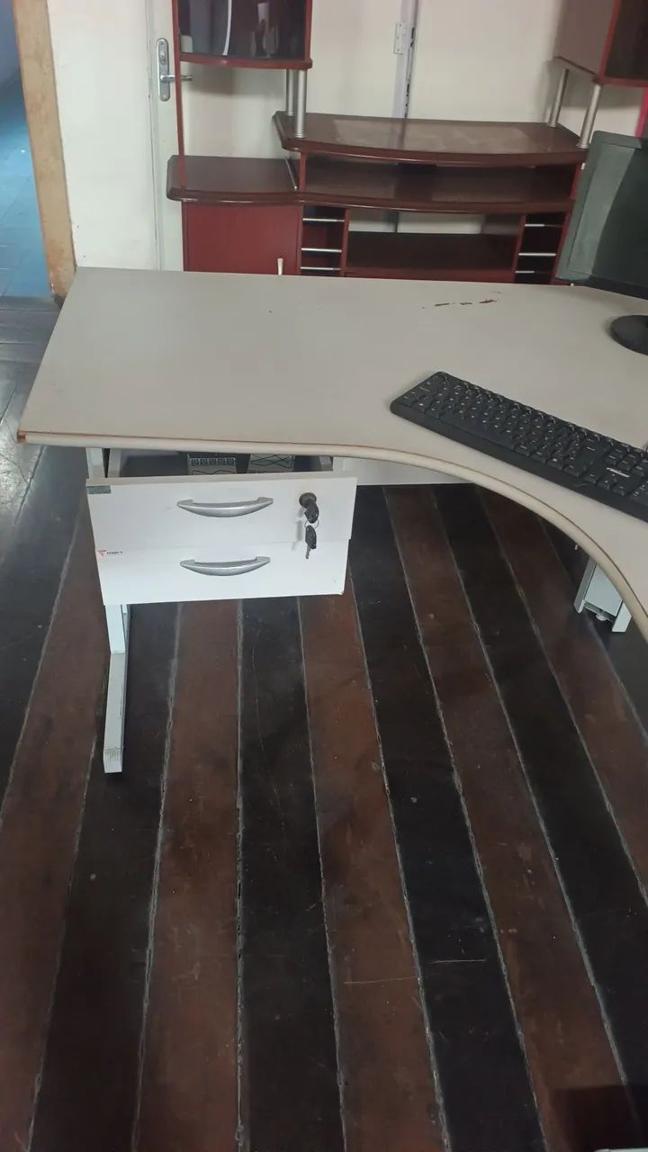 Mesa de Escritório em L  - Foto 3