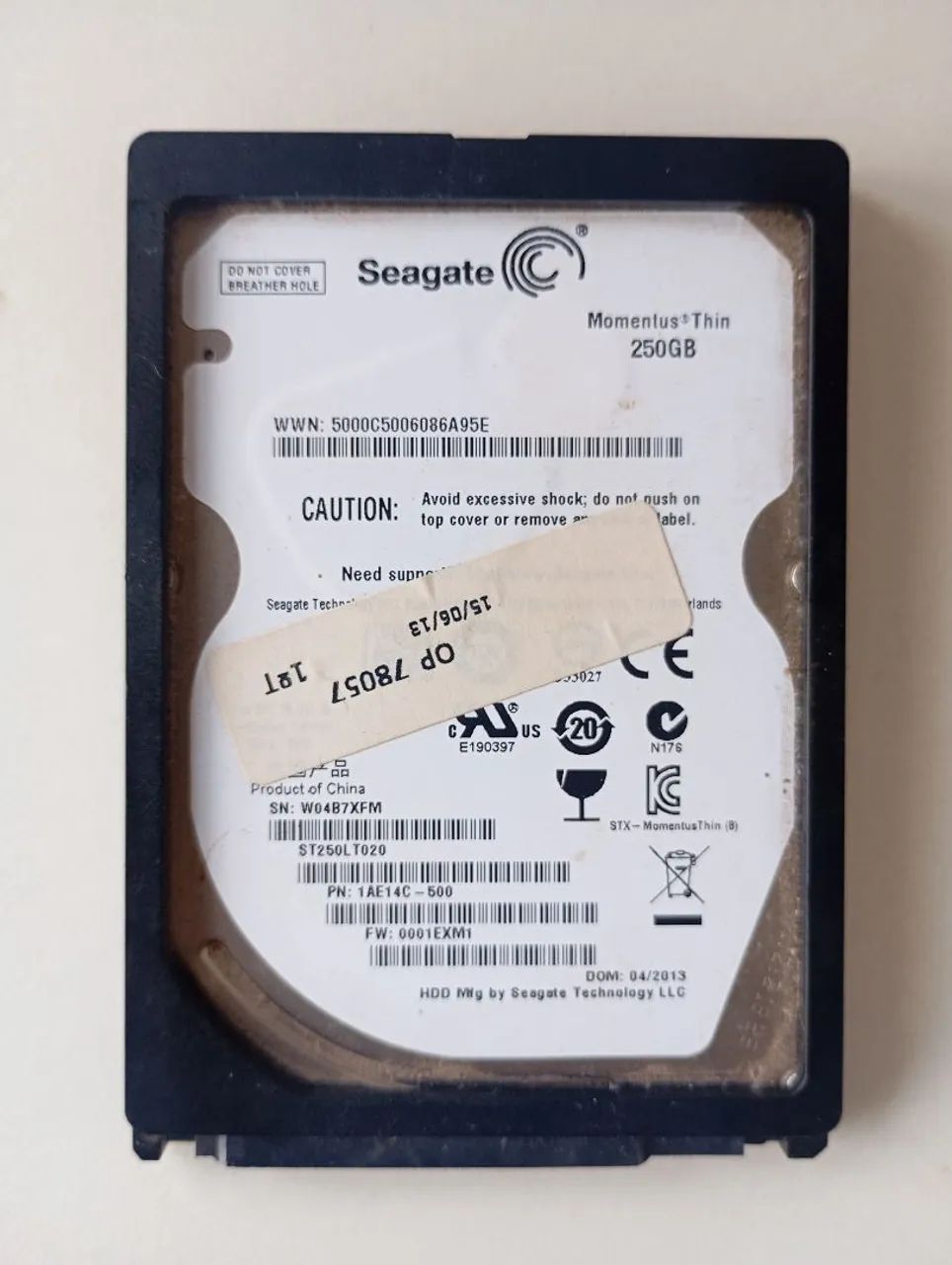 HD Seagate Notebook 250 gb - Foto 3
