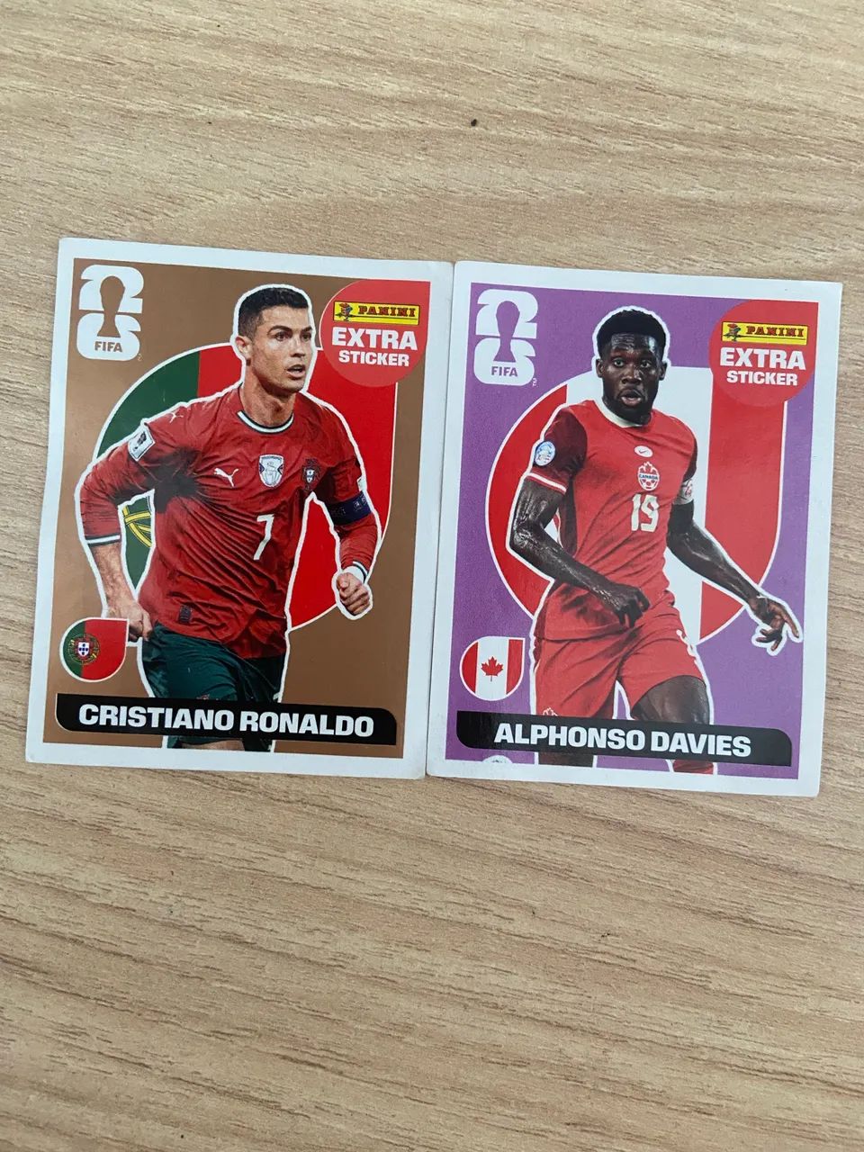 Cristiano Ronaldo bronze/alphonso Davies regular