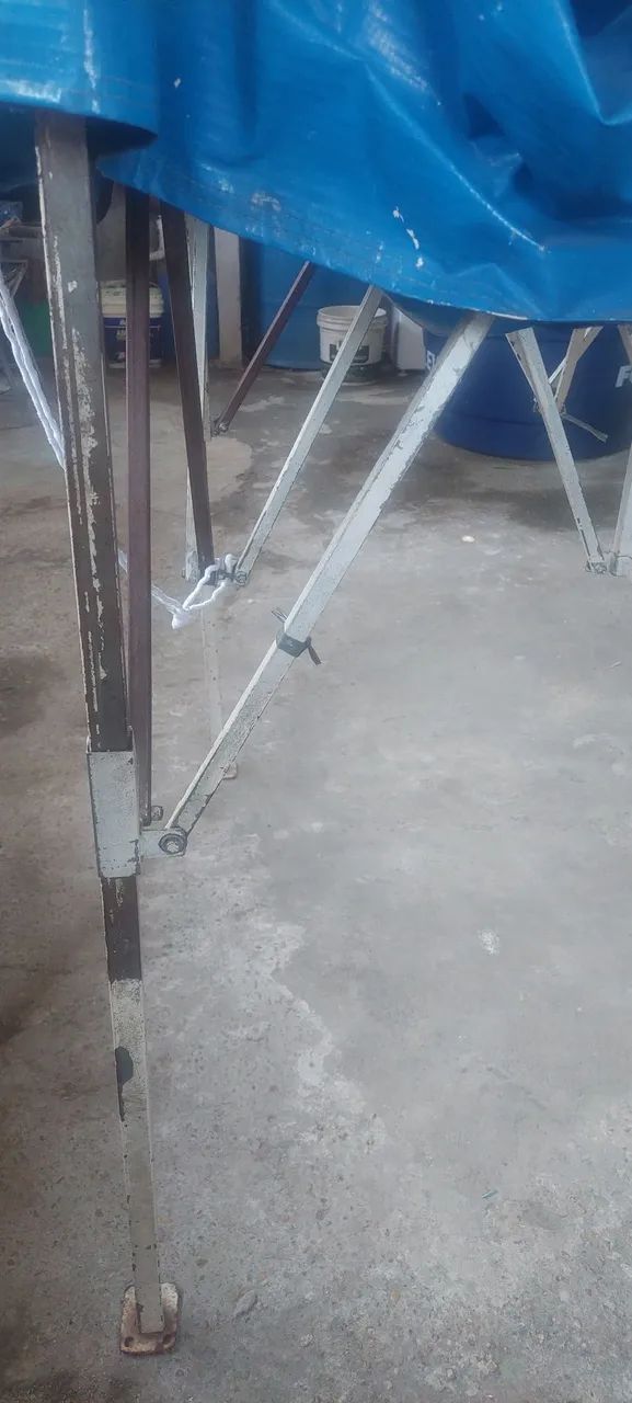 Barraca usada com algumas avarias da pra usar um tempo!  - Foto 4