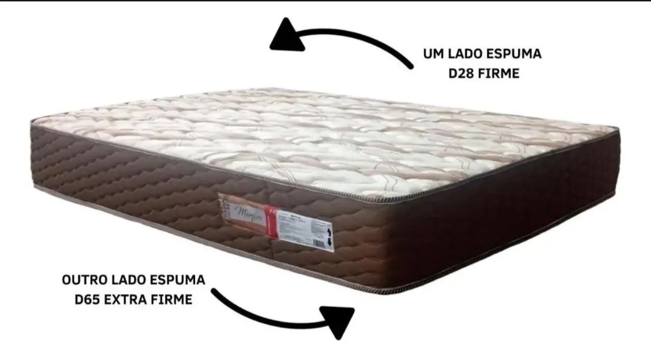 CAMA E COLCHÃO DE MOLAS ENSACADAS UMAFLEX 24 Cm  - Foto 2