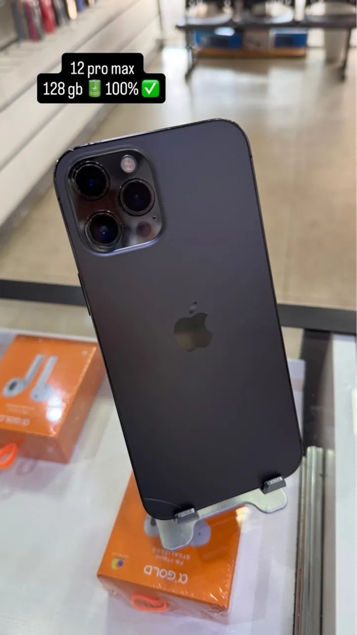 iPhone 12 Pro Max 128GB バッテリー100%　K2094 iPhone 12 Pro Max 128GB - Bateria 100% ?. - Celulares e