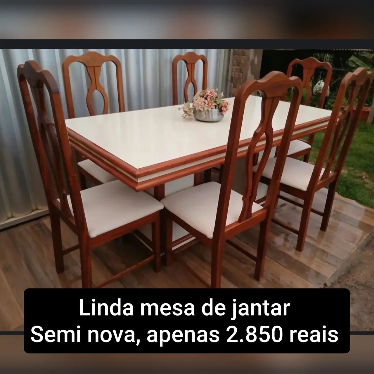 Linda mesa de jantar  - Foto 4