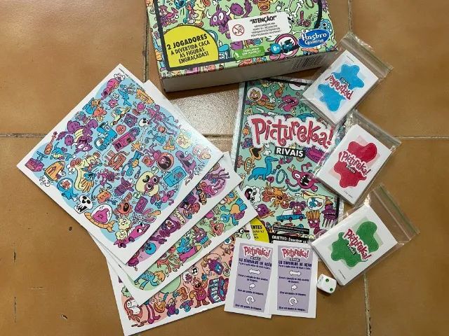 Jogo De Tabuleiro Pictureka Edição Rivais - Hasbro - Foto 2