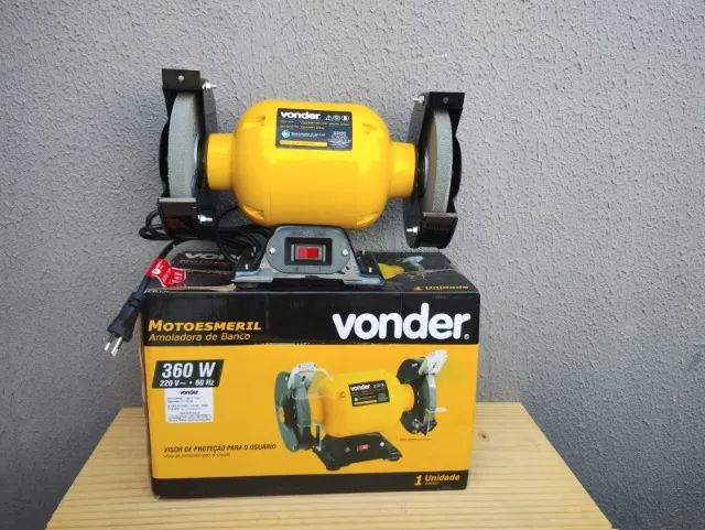 Esmeril 6 polegadas 360W NOVO* - Foto 4