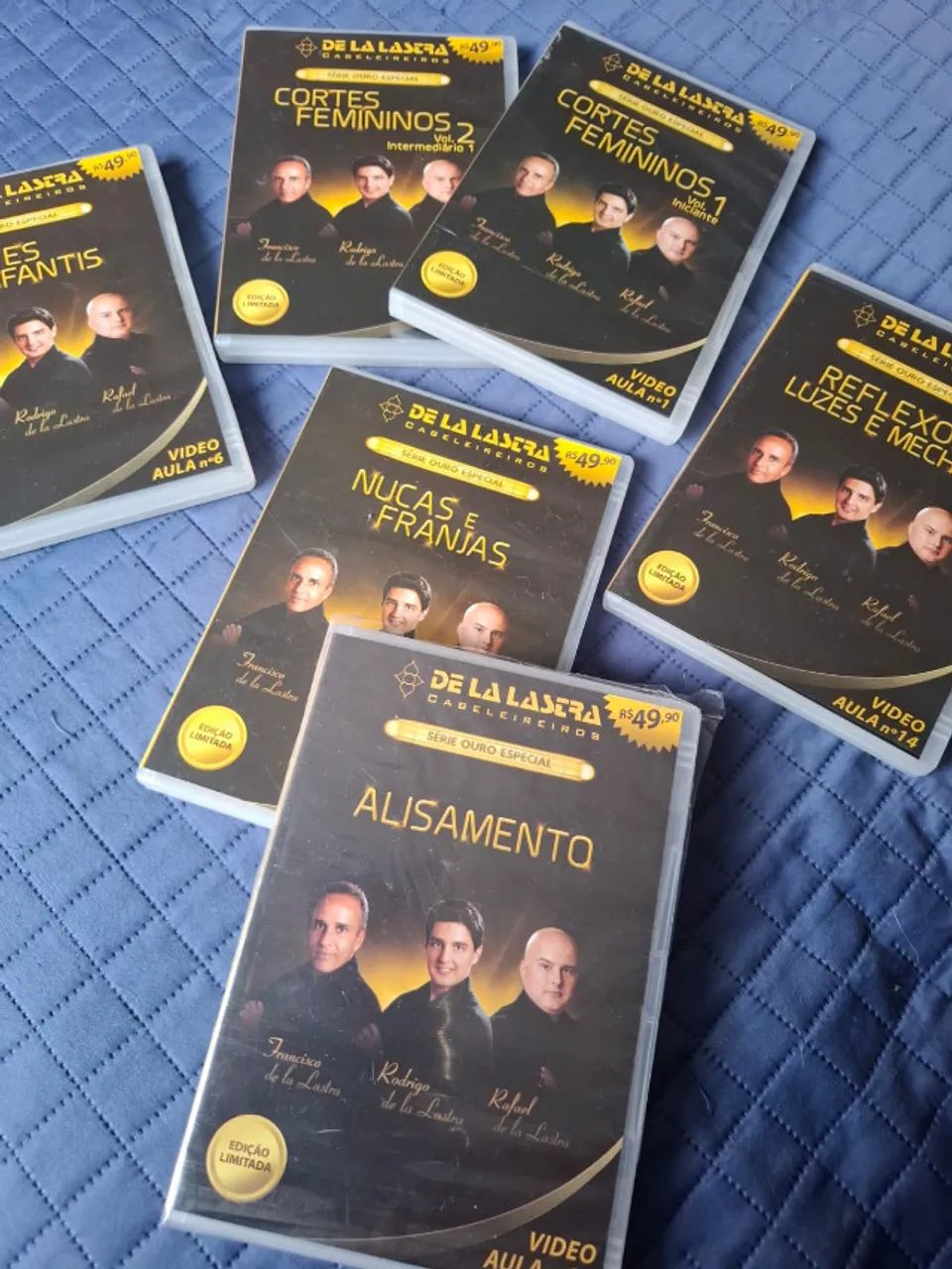 Curso de cabeleireiro Irmãos De La Lastra Completo (25 DVDs) - Foto 5
