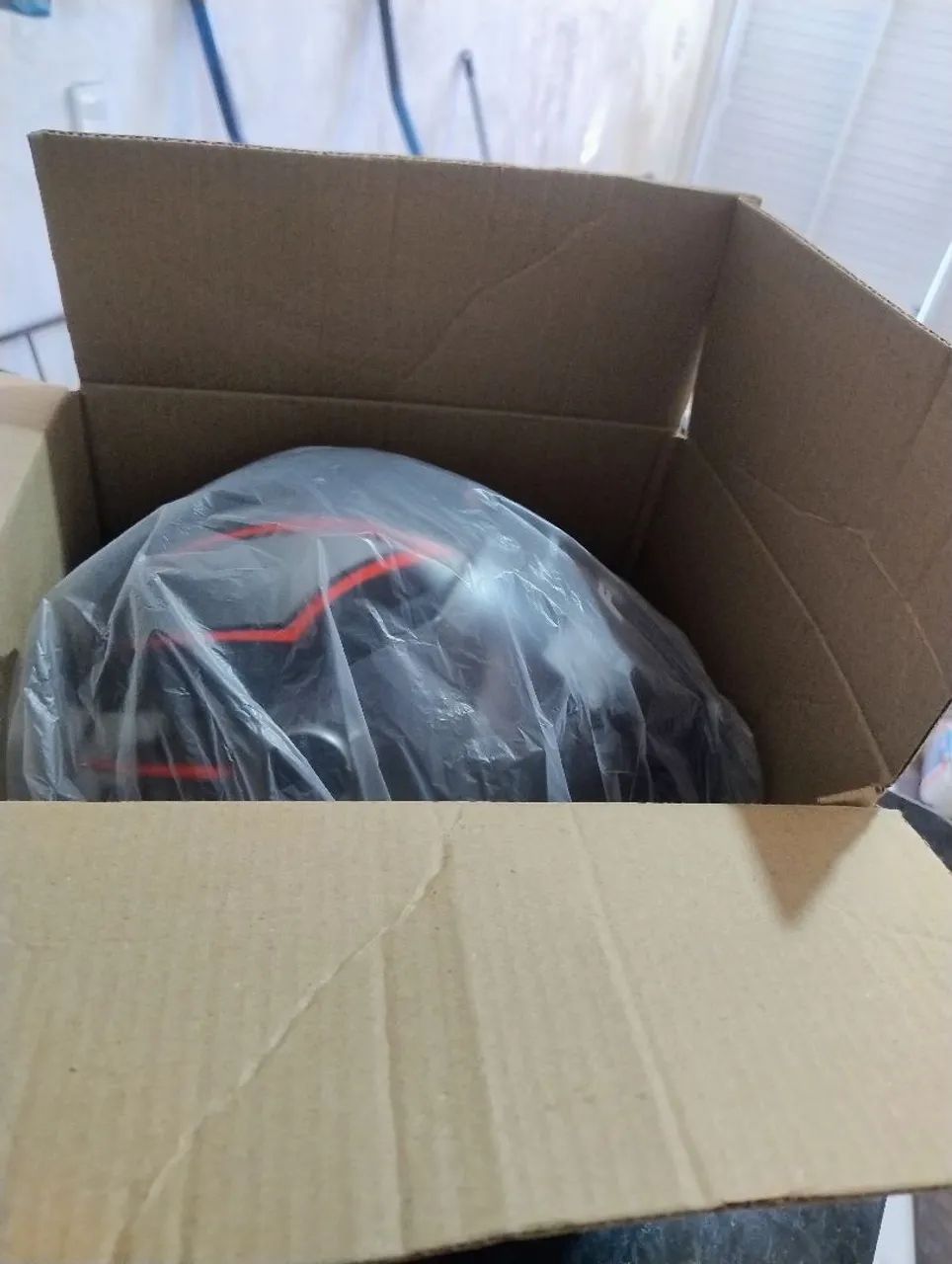 Capacete Samarino Novo Na Caixa  - Foto 2