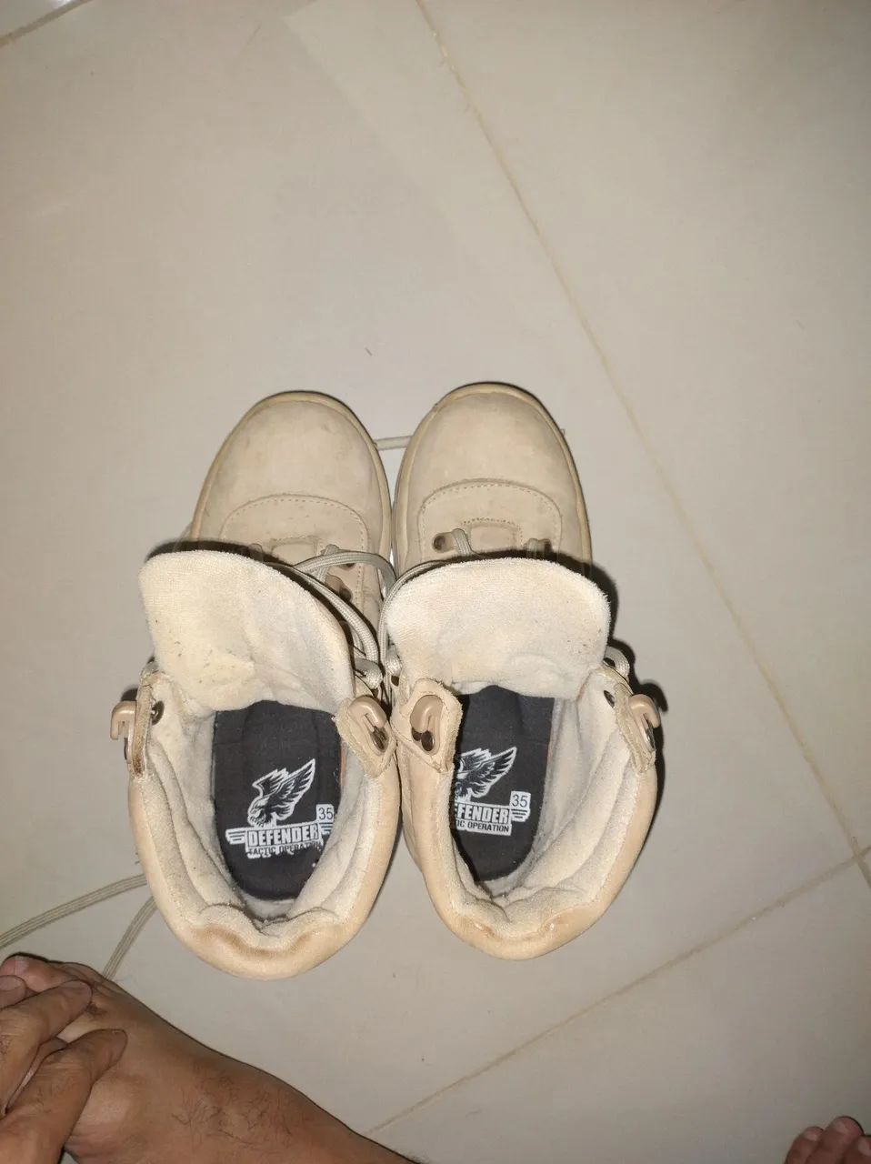 Bota tática em couro Defender® - Foto 3