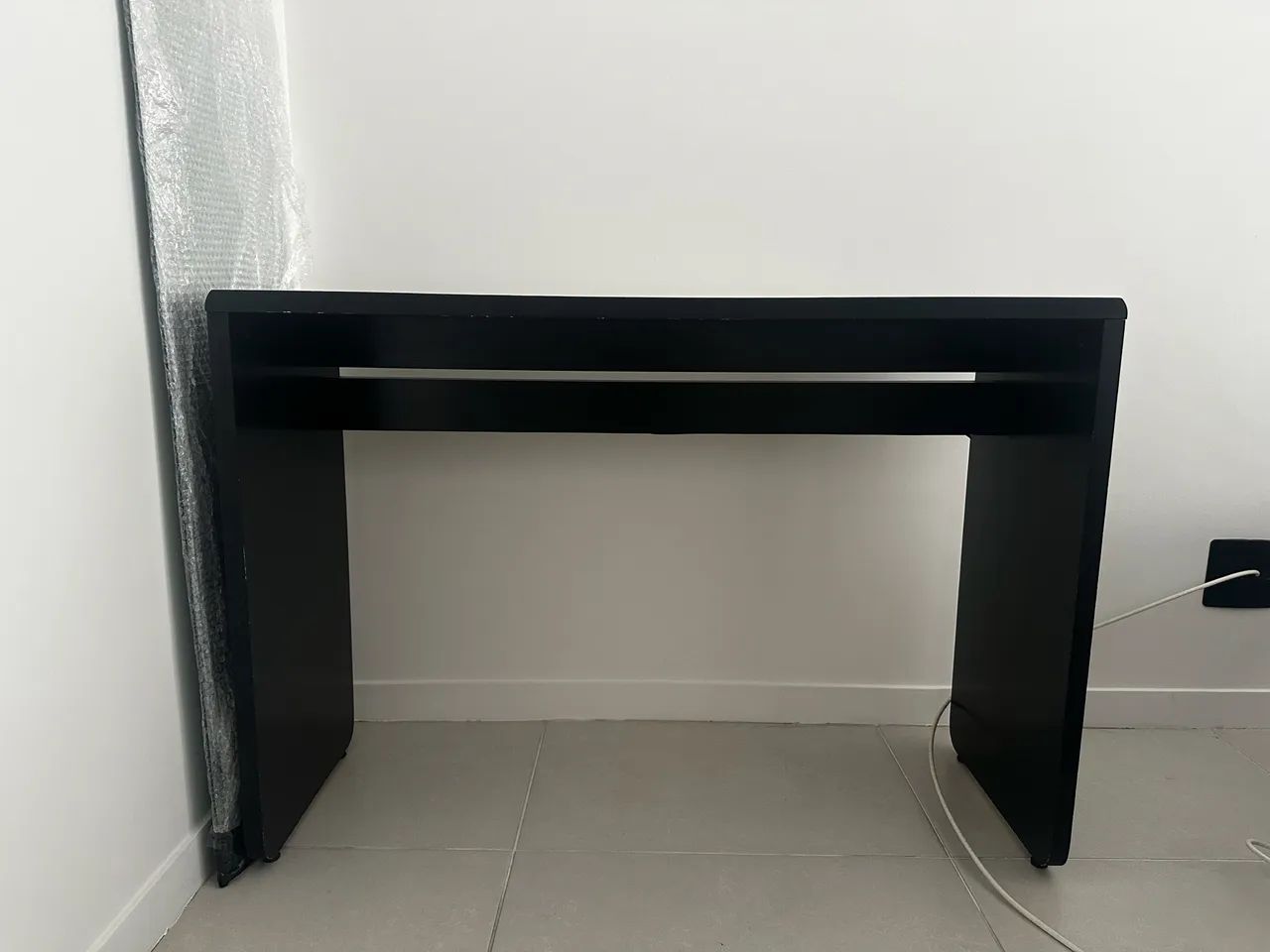 Escrivaninha mesa escritorio preta 