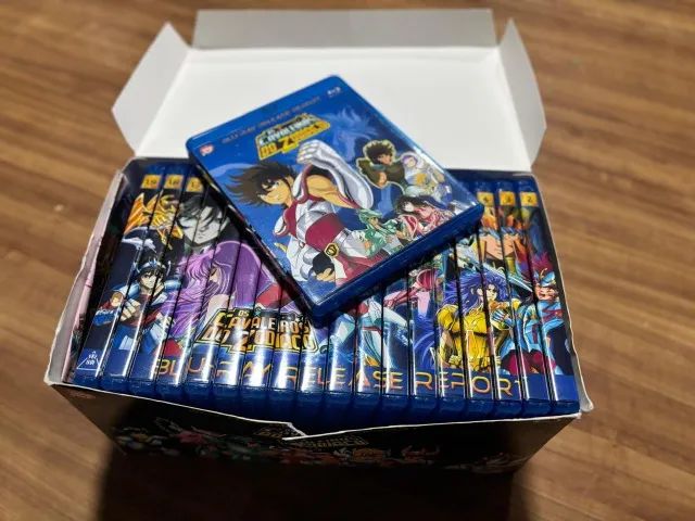 Box Dvd Cavaleiros do Zodiaco - DVD, Blu-Ray e Vídeo Cassete