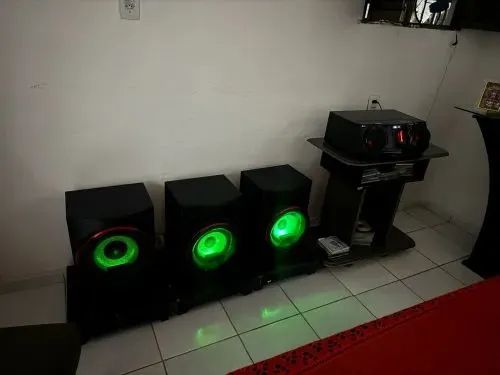 LG XBOOM CJ98 2250W RMS - 3 Caixas + Módulo - Foto 3