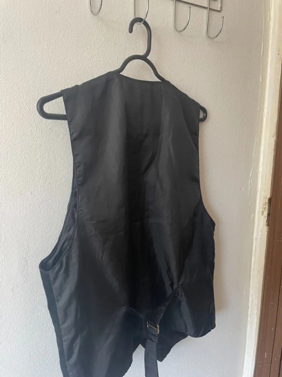 Colete de couro M - Masculino - Foto 3