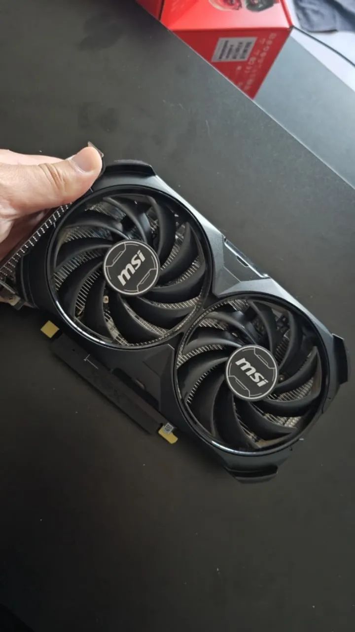 Placa De Video RTX 4060 Ti Ventus 2X Oc Black 8GB Msi - Foto 3