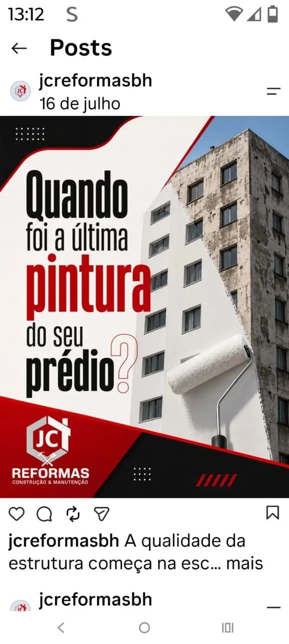 Reforma pintura prediaI