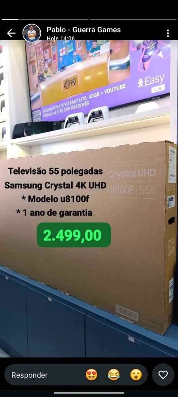 Tv 55 polegadas Samsung promoção  - Foto 2