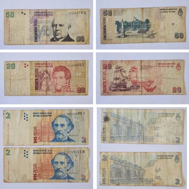 Lote com 17 Cédulas Antigas e Estrangeiras - Foto 5