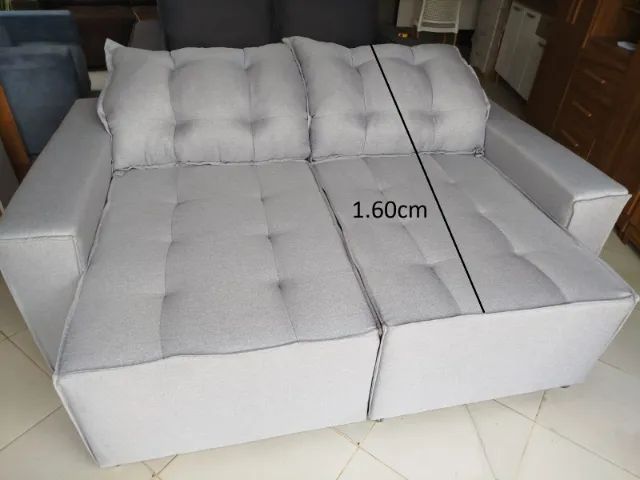 Sofá Cama (retrátil e reclinável) - Foto 3