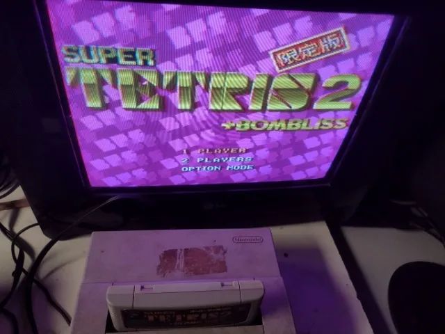 Super Tetris 2 + Bombliss Original Japonês Super Famicom  - Foto 4