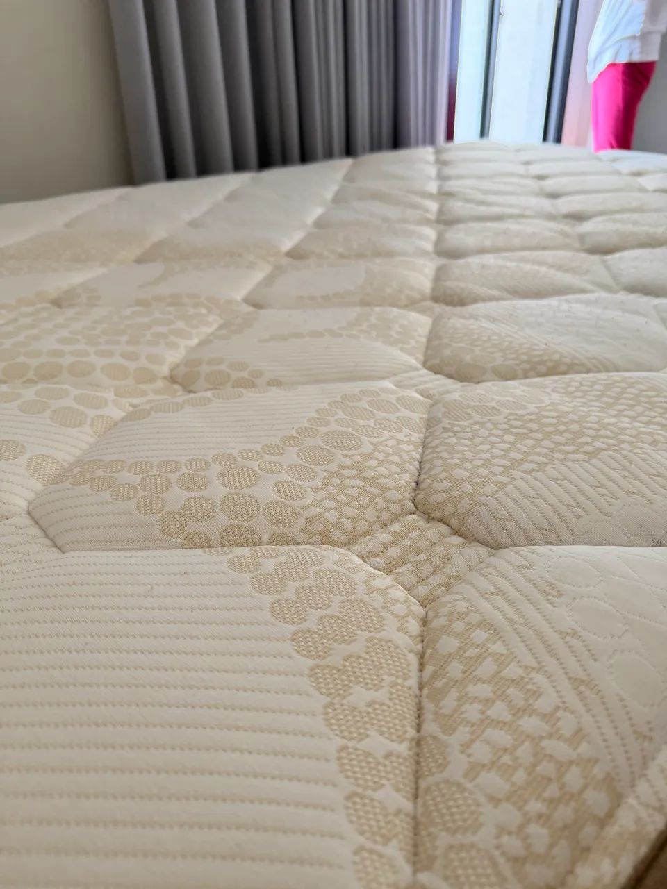 CAMA CASAL COM COLCHÃO E BOX  - Foto 5
