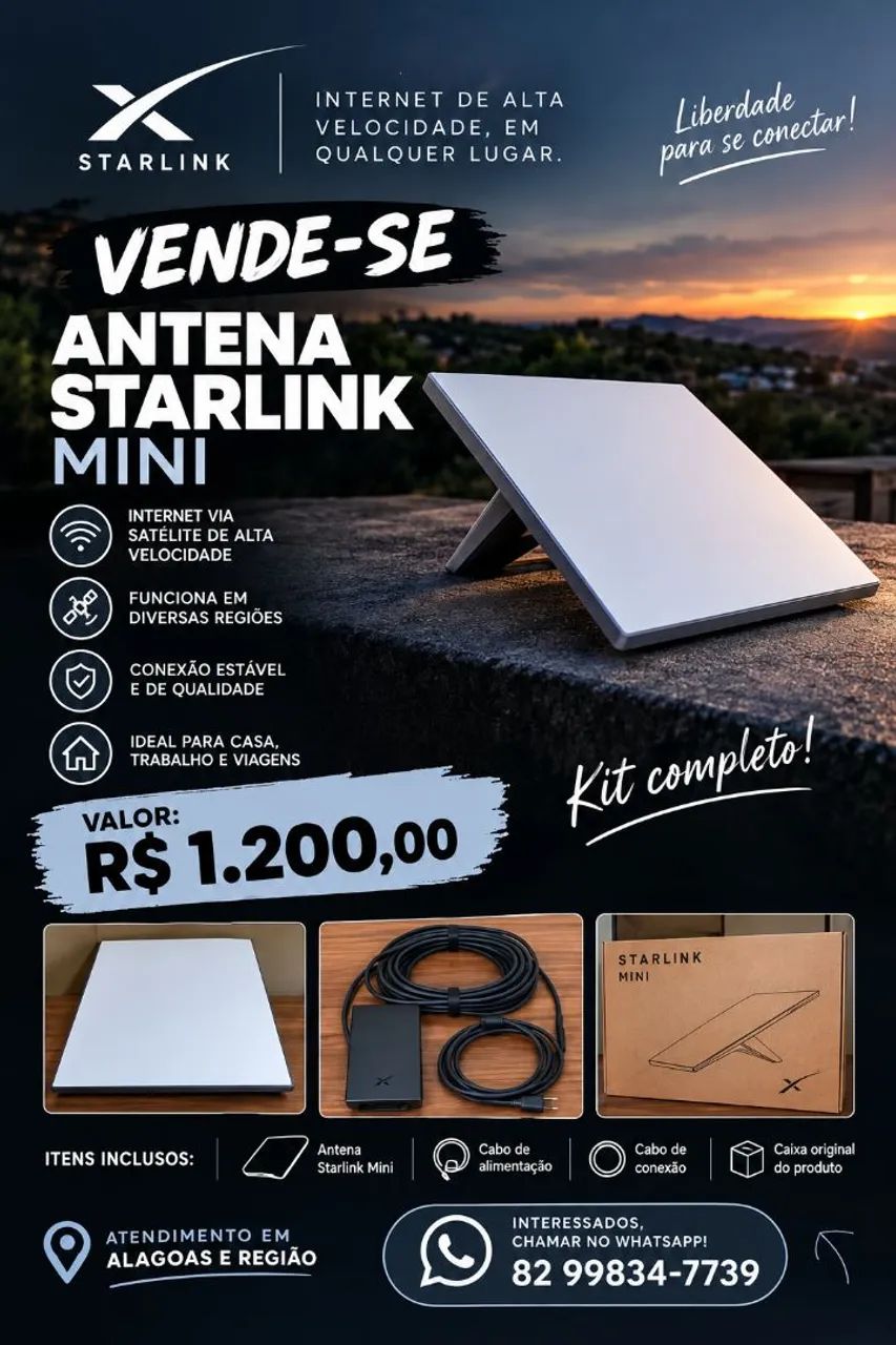 Vende - se Starlink mini