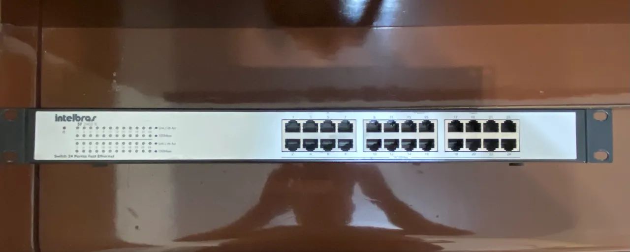 Switch Intelbras SF2400 10/100 mbps - 24 portas - Foto 2