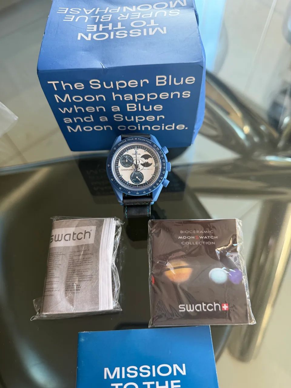 Relógio Omega Moon Swatch