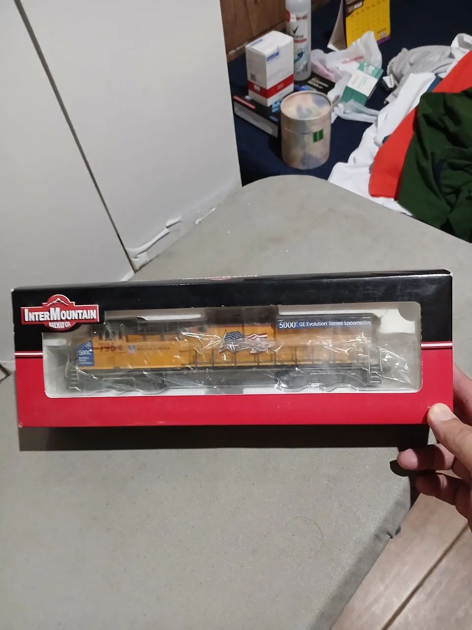Locomotiva ho Intermountain ES44AC  Union Pacific com som ESU
