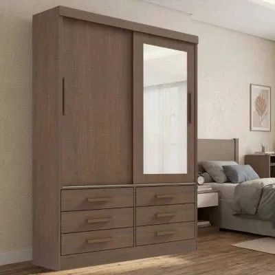 Guarda Roupa Basic Solteiro 2.18m 100%MDF!! rf19 S  - Foto 2