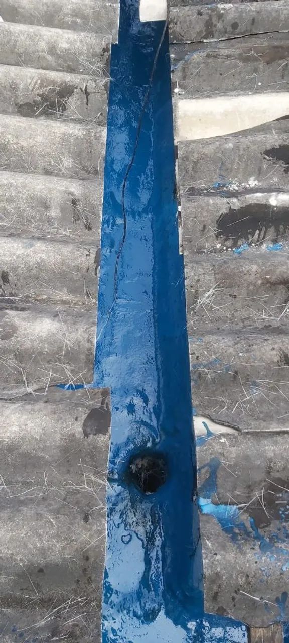 Revestimento de calhas em Fibra de Vidro