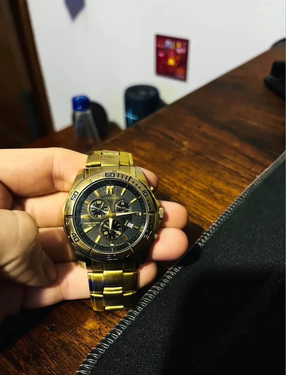 relógio Citizen Chronograph WR 100 - Foto 3