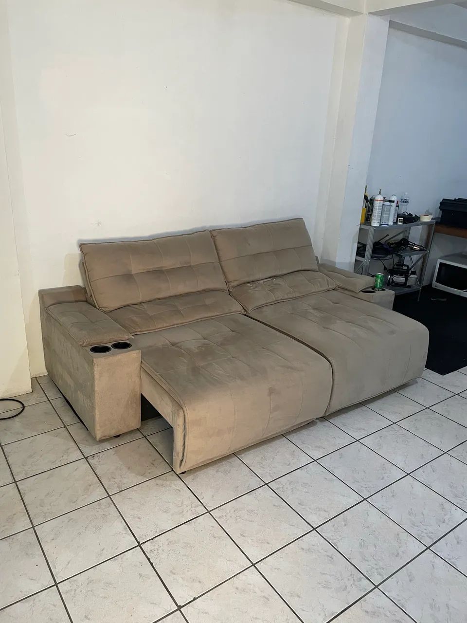 Sofá retrátil reclinável  - Foto 4