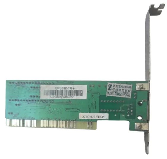 Placa de rede PCI clássico (32-bit) Realtek RTL8139 10/100 Mbps (p/ computador antigo) - Foto 2