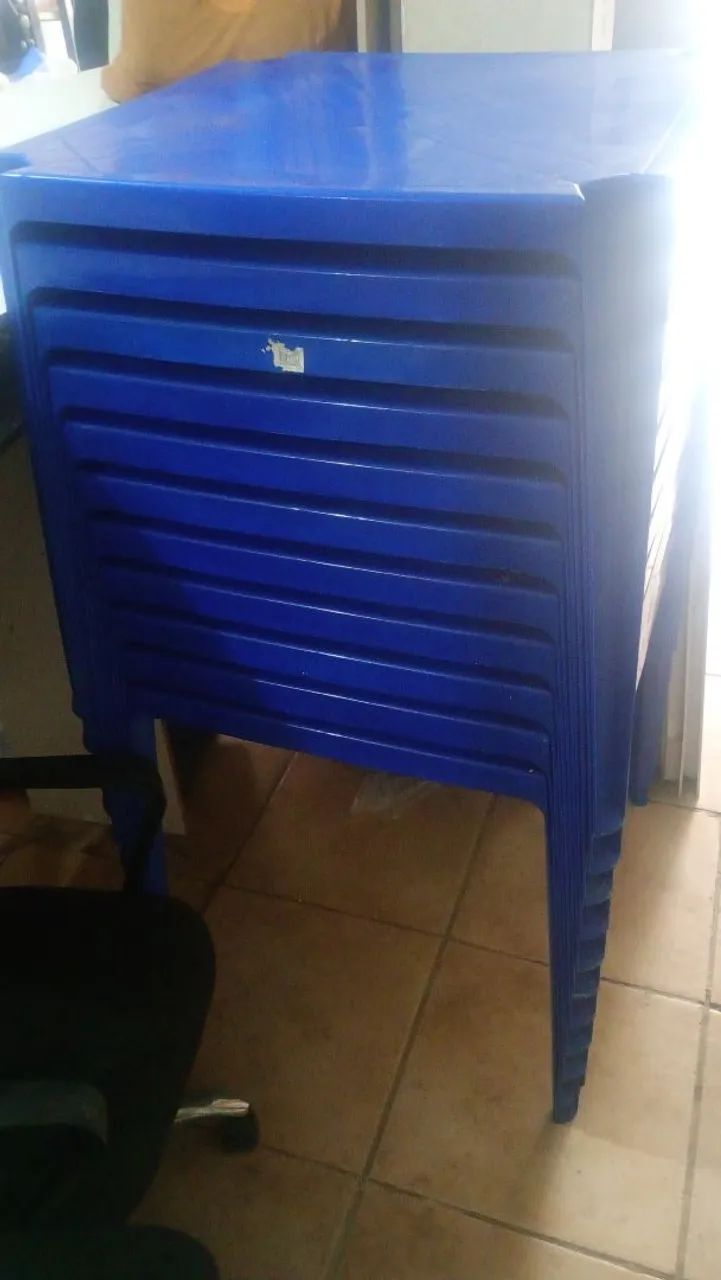 Mesa de plástico jogos 4 cadeira 