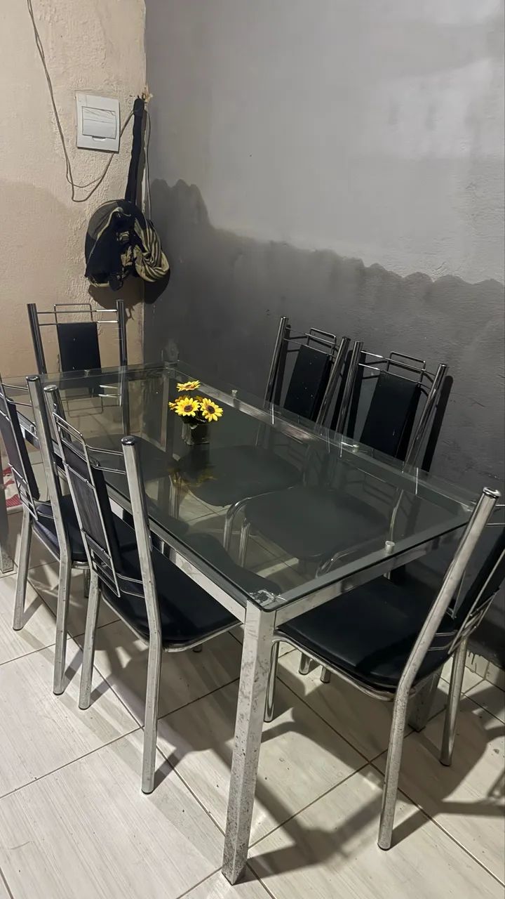 MESA DE VIDRO