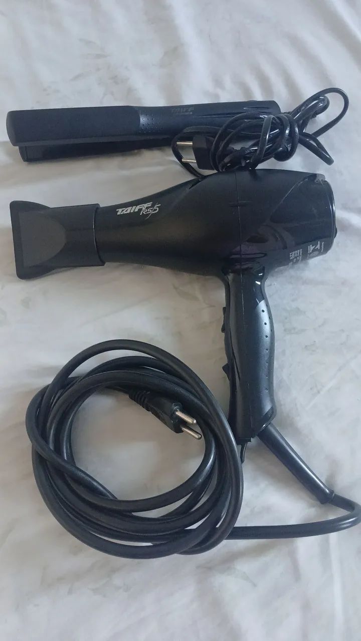 Vendo chapinha chapinha TAIFF cerâmica e Secador tem da TAIFF bivolt seminovos 280,0