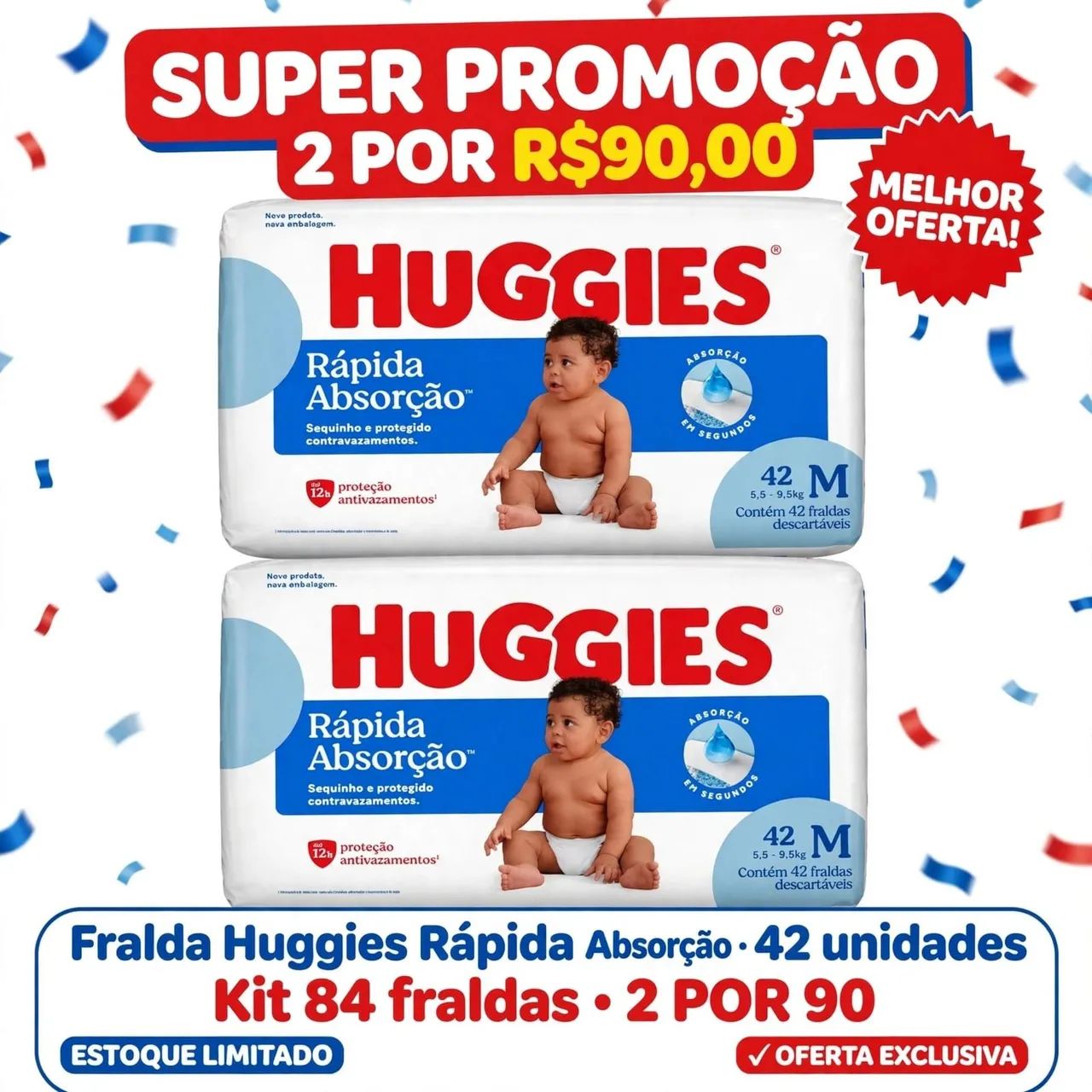Fraldas novas  - Foto 2